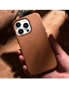 Hurtownia GSM - Etui iCarer Case Leather MagSafe Apple iPhone 14 Pro Max hnědá - ICR356 - {ean13} - Hurt