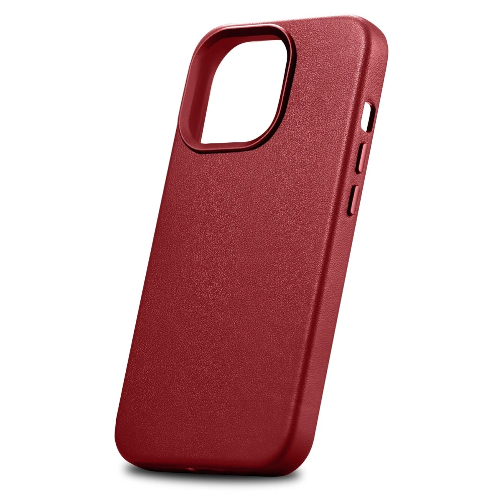 Hurtownia GSM - Etui iCarer Case Leather MagSafe Apple iPhone 14 Pro Max červená - ICR357 - {ean13} - Hurt