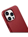Hurtownia GSM - Etui iCarer Case Leather MagSafe Apple iPhone 14 Pro Max červená - ICR357 - {ean13} - Hurt