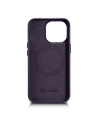 Hurtownia GSM - Etui iCarer Case Leather MagSafe Apple iPhone 14 Pro Max tmavě fialové - ICR358 - {ean13} - Hurt