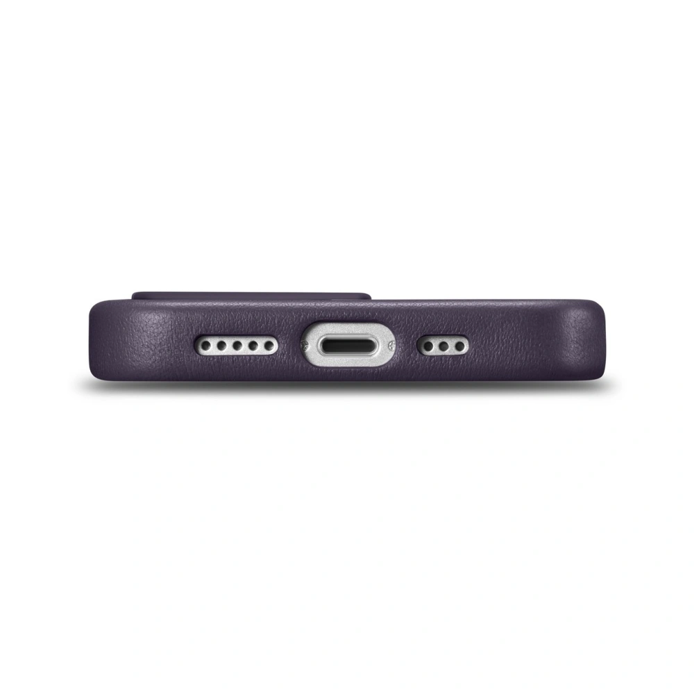 Hurtownia GSM - Etui iCarer Case Leather MagSafe Apple iPhone 14 Pro Max tmavě fialové - ICR358 - {ean13} - Hurt