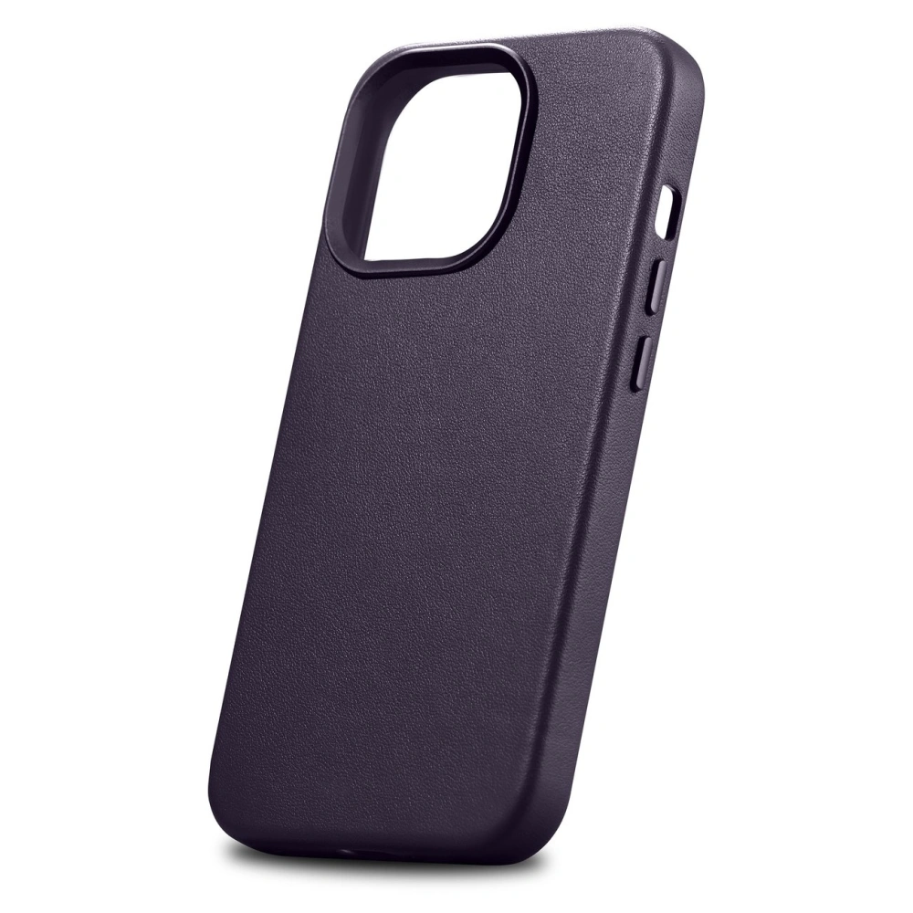 Hurtownia GSM - Etui iCarer bőr MagSafe Apple iPhone 14 Pro Max sötétlila - ICR358 - {ean13} - Hurt
