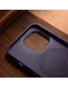 Hurtownia GSM - Etui iCarer Case Leather MagSafe Apple iPhone 14 Pro Max tmavě fialové - ICR358 - {ean13} - Hurt