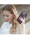 Hurtownia GSM - Etui iCarer Case Leather MagSafe Apple iPhone 14 Pro Max tmavě fialové - ICR358 - {ean13} - Hurt