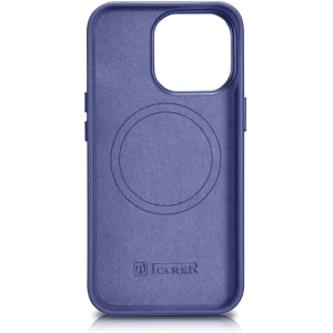Wholesale iCarer Case Leather MagSafe Apple iPhone 14 Pro Max light purple - ICR359 - {ean13} - Hurt