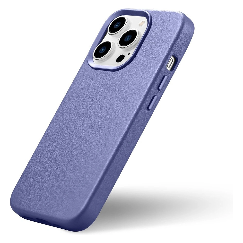 Wholesale iCarer Case Leather MagSafe Apple iPhone 14 Pro Max light purple - ICR359 - {ean13} - Hurt