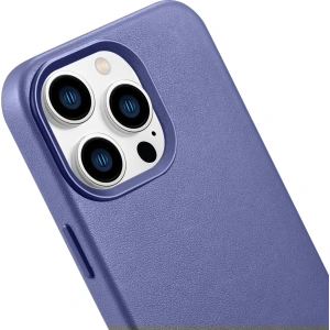 Wholesale iCarer Case Leather MagSafe Apple iPhone 14 Pro Max light purple - ICR359 - {ean13} - Hurt