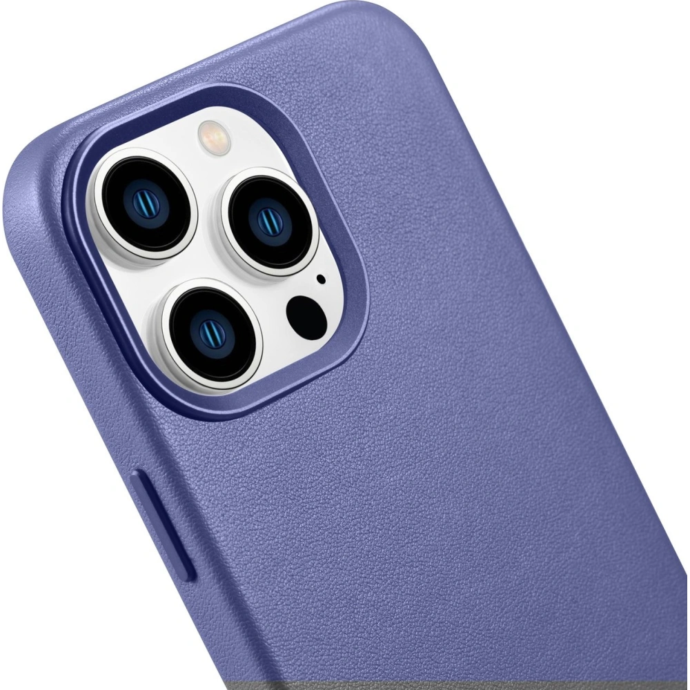 Wholesale iCarer Case Leather MagSafe Apple iPhone 14 Pro Max light purple - ICR359 - {ean13} - Hurt