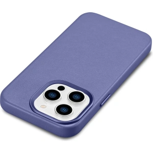 Wholesale iCarer Case Leather MagSafe Apple iPhone 14 Pro Max light purple - ICR359 - {ean13} - Hurt