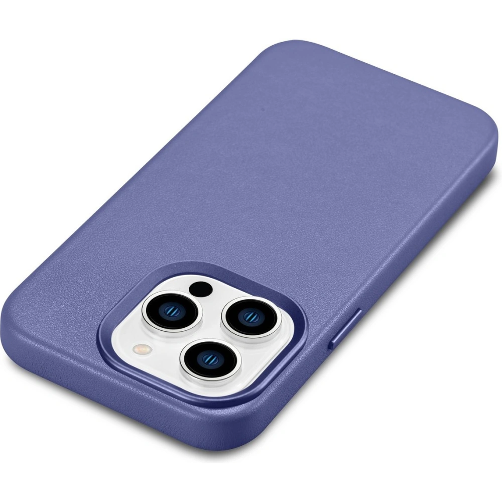 Wholesale iCarer Case Leather MagSafe Apple iPhone 14 Pro Max light purple - ICR359 - {ean13} - Hurt