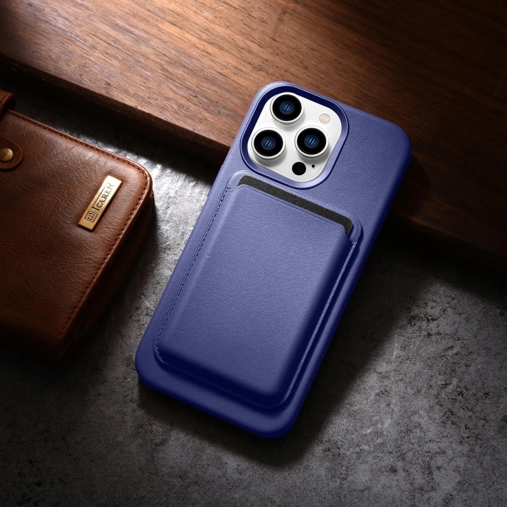 Wholesale iCarer Case Leather MagSafe Apple iPhone 14 Pro Max light purple - ICR359 - {ean13} - Hurt