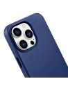 Hurtownia GSM - Etui iCarer Case Leather MagSafe Apple iPhone 14 Pro Max niebieski - ICR360 - {ean13} - Hurt
