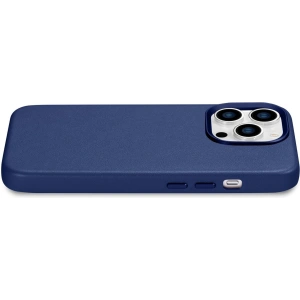 Wholesale iCarer Case Leather MagSafe Apple iPhone 14 Pro Max blue - ICR360 - {ean13} - Hurt