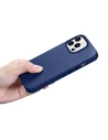 Hurtownia GSM - Etui iCarer bőr MagSafe Apple iPhone 14 Pro Max kék - ICR360 - {ean13} - Hurt
