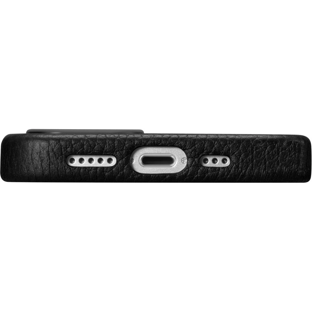 Hurtownia GSM - Case iCarer Litchi Premium Leder MagSafe Apple iPhone 14 schwarz - ICR361 - {ean13} - Hurt