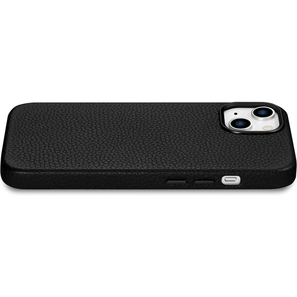 Hurtownia GSM - Case iCarer Litchi Premium Leder MagSafe Apple iPhone 14 schwarz - ICR361 - {ean13} - Hurt