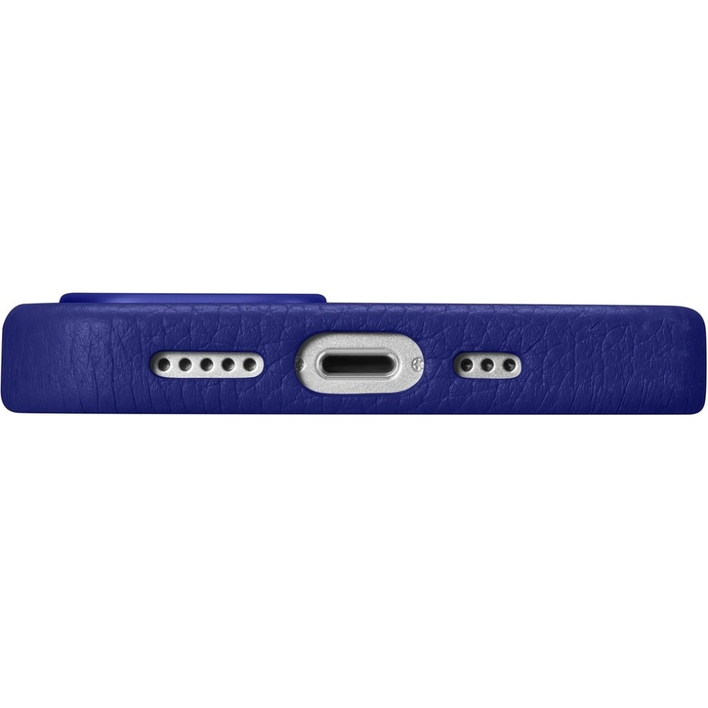 Wholesale iCarer Litchi Premium Leather MagSafe Apple iPhone 14 dark blue - ICR362 - {ean13} - Hurt