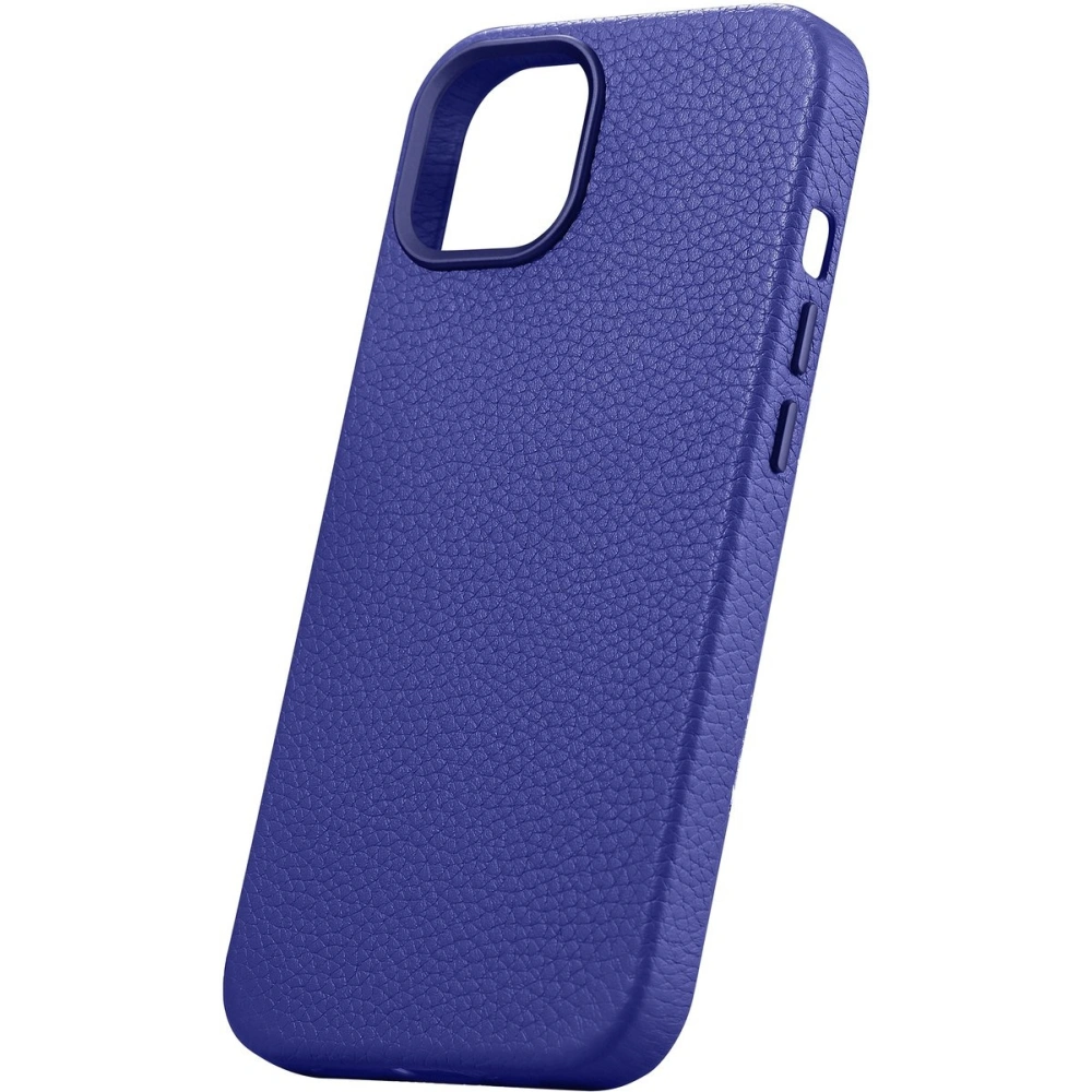 Wholesale iCarer Litchi Premium Leather MagSafe Apple iPhone 14 dark blue - ICR362 - {ean13} - Hurt