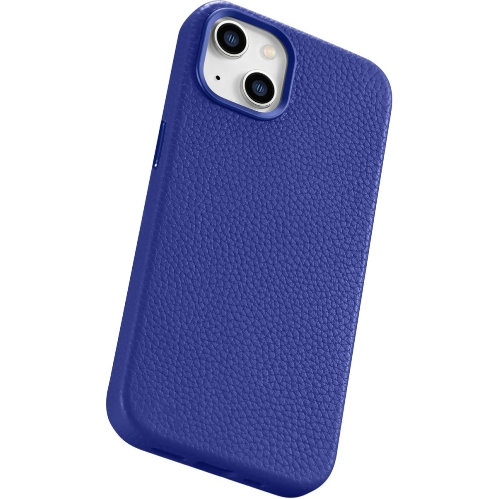 Wholesale iCarer Litchi Premium Leather MagSafe Apple iPhone 14 dark blue - ICR362 - {ean13} - Hurt