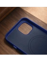 Wholesale iCarer Litchi Premium Leather MagSafe Apple iPhone 14 dark blue - ICR362 - {ean13} - Hurt