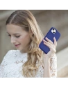 Wholesale iCarer Litchi Premium Leather MagSafe Apple iPhone 14 dark blue - ICR362 - {ean13} - Hurt