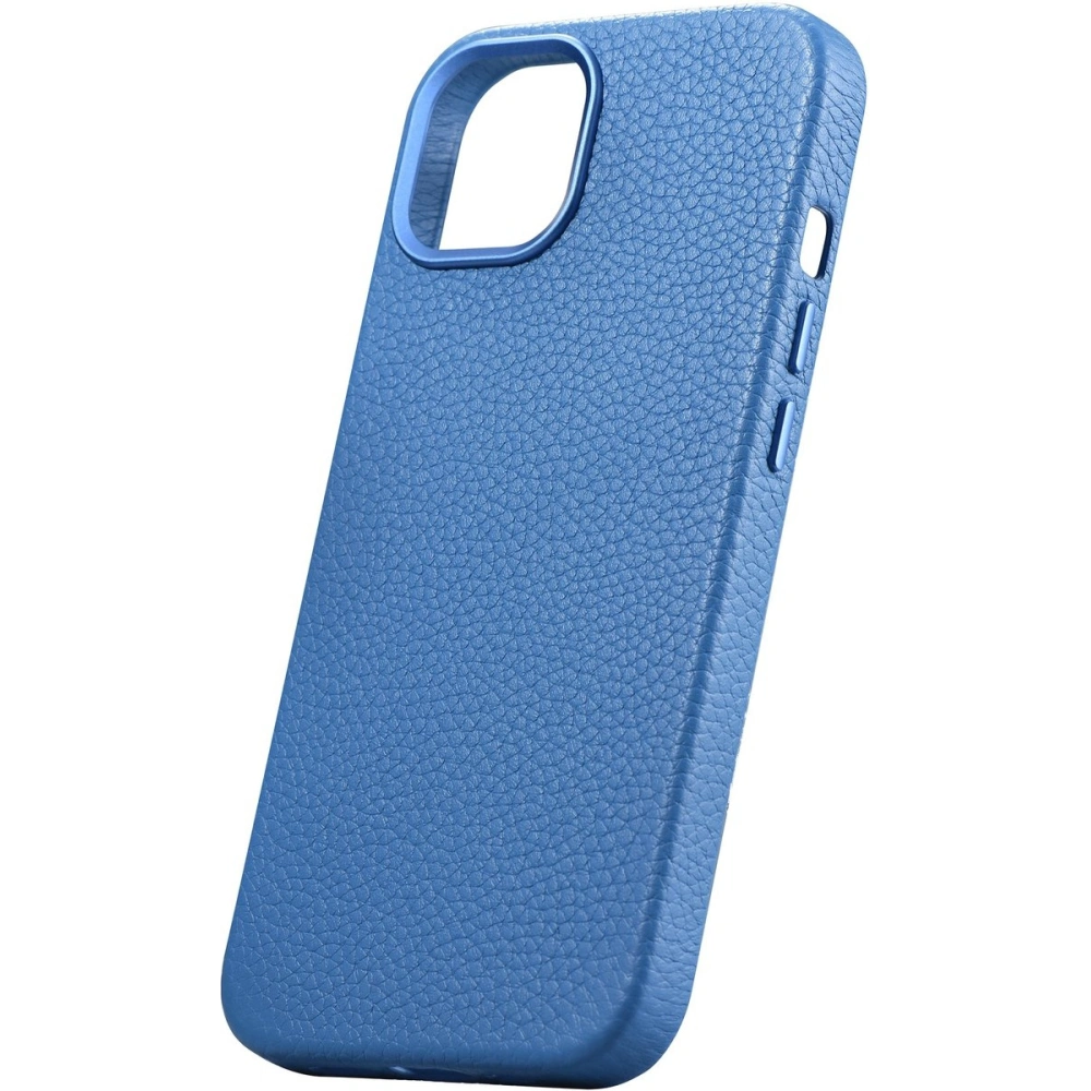 Hurtownia GSM - Case iCarer Litchi Premium Leather MagSafe Apple iPhone 14 hellblau - ICR363 - {ean13} - Hurt