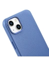 Hurtownia GSM - Case iCarer Litchi Premium Leather MagSafe Apple iPhone 14 hellblau - ICR363 - {ean13} - Hurt