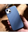 Hurtownia GSM - Case iCarer Litchi Premium Leather MagSafe Apple iPhone 14 hellblau - ICR363 - {ean13} - Hurt
