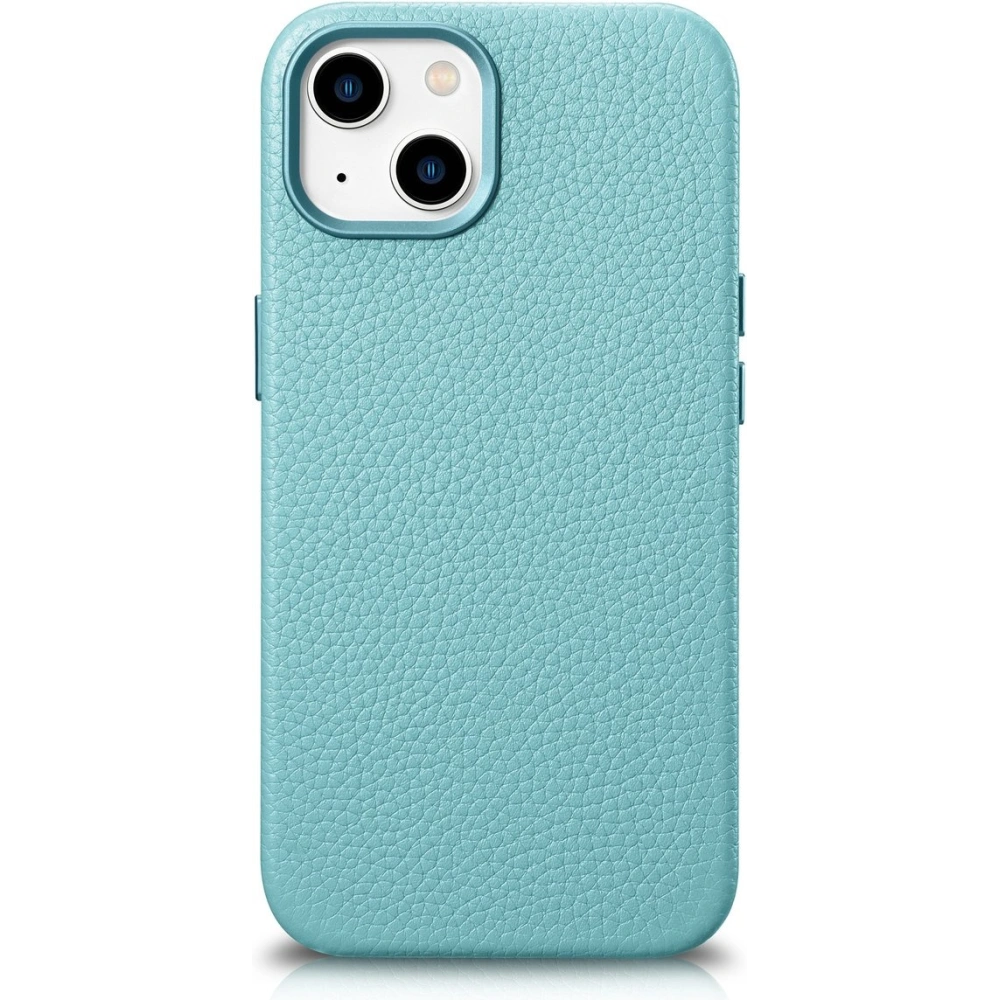 Hurtownia GSM - Etui iCarer Litchi Premium Leather MagSafe Apple iPhone 14 zöld - ICR364 - {ean13} - Hurt