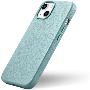 Wholesale iCarer Litchi Premium Leather MagSafe Apple iPhone 14 green - ICR364 - {ean13} - Hurt