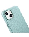 Hurtownia GSM - Etui iCarer Litchi Premium Leather MagSafe Apple iPhone 14 verde - ICR364 - {ean13} - Hurt