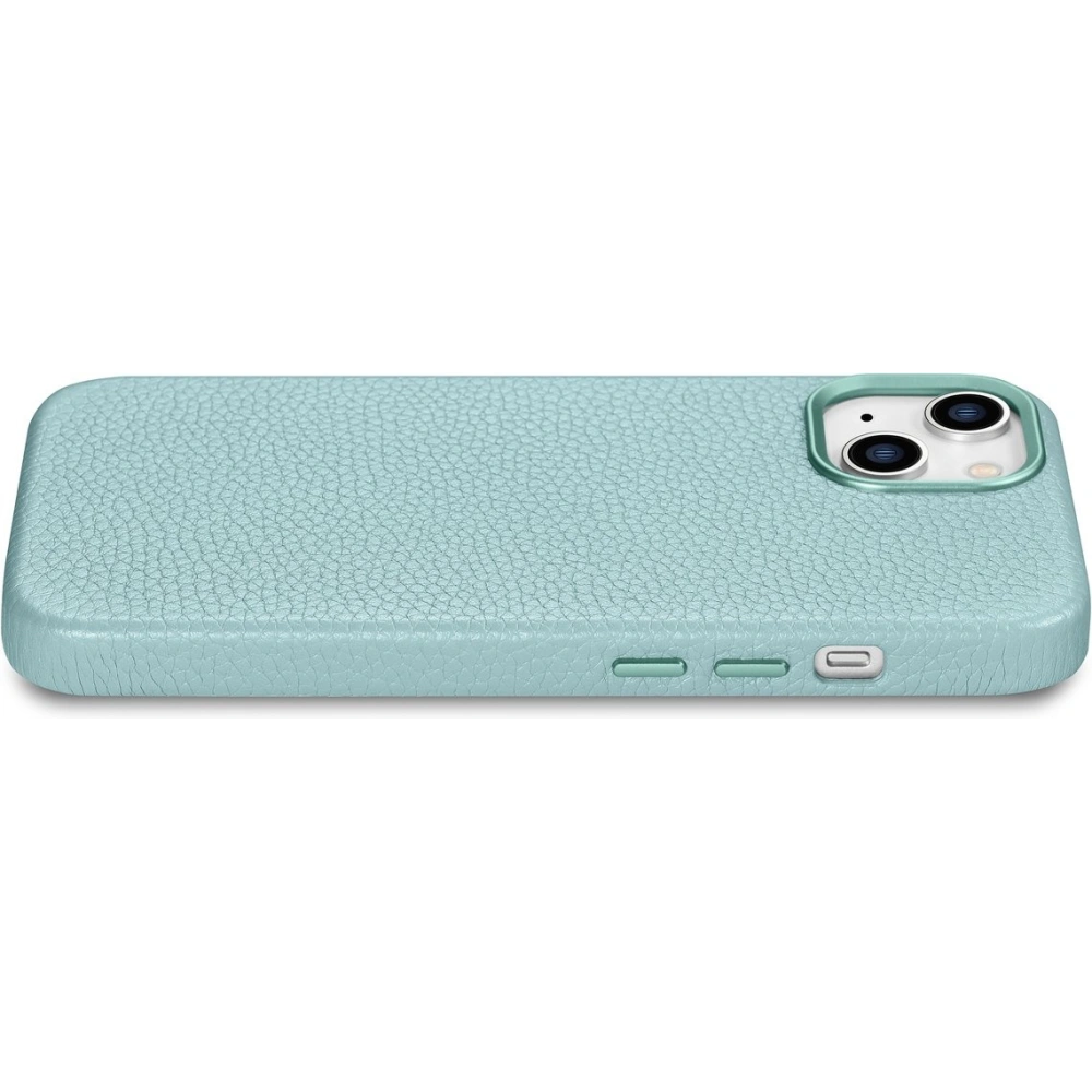 Hurtownia GSM - Etui iCarer Litchi Premium Leather MagSafe Apple iPhone 14 verde - ICR364 - {ean13} - Hurt