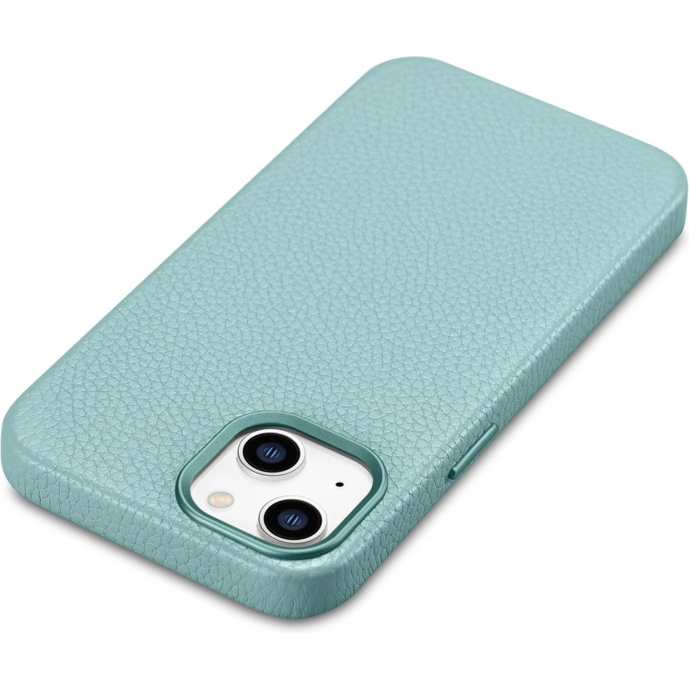 Hurtownia GSM - Etui iCarer Litchi Premium Leather MagSafe Apple iPhone 14 verde - ICR364 - {ean13} - Hurt