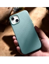 Hurtownia GSM - Etui iCarer Litchi Premium Leather MagSafe Apple iPhone 14 verde - ICR364 - {ean13} - Hurt