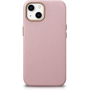 Wholesale iCarer Litchi Premium Leather MagSafe Apple iPhone 14 pink - ICR365 - {ean13} - Hurt