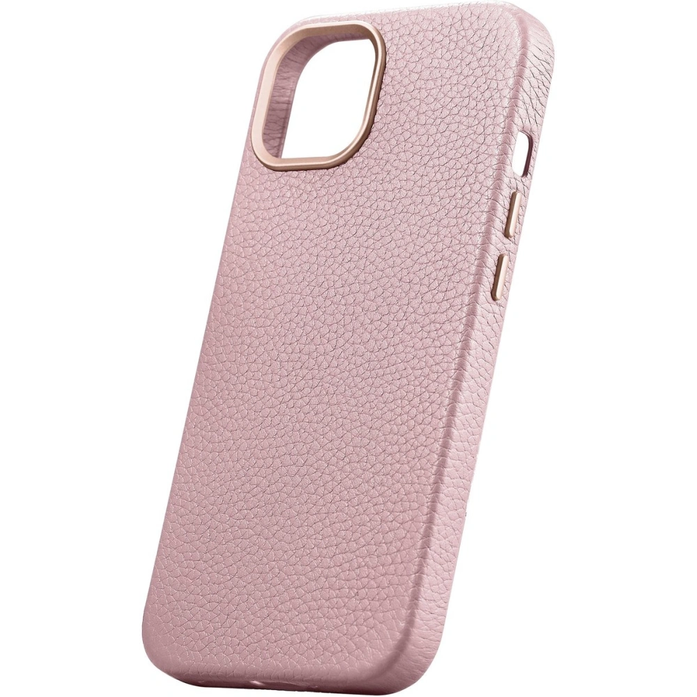 Hurtownia GSM - Case iCarer Litchi Premium Leder MagSafe Apple iPhone 14 rosa - ICR365 - {ean13} - Hurt