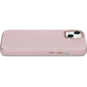 Wholesale iCarer Litchi Premium Leather MagSafe Apple iPhone 14 pink - ICR365 - {ean13} - Hurt