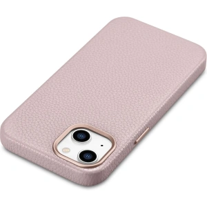 Wholesale iCarer Litchi Premium Leather MagSafe Apple iPhone 14 pink - ICR365 - {ean13} - Hurt