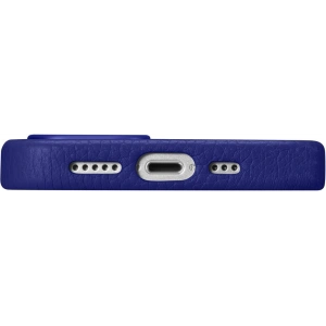Wholesale iCarer Litchi Premium Leather MagSafe Apple iPhone 14 Pro dark blue - ICR367 - {ean13} - Hurt