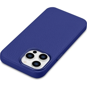 Wholesale iCarer Litchi Premium Leather MagSafe Apple iPhone 14 Pro dark blue - ICR367 - {ean13} - Hurt