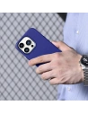 Wholesale iCarer Litchi Premium Leather MagSafe Apple iPhone 14 Pro dark blue - ICR367 - {ean13} - Hurt