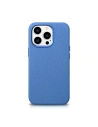 iCarer Litchi Premium Leather MagSafe Apple iPhone 14 Pro light blue
