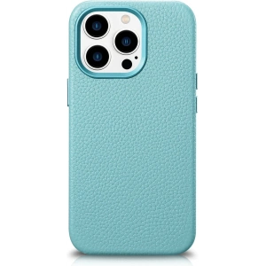 Wholesale iCarer Litchi Premium Leather MagSafe Apple iPhone 14 Pro green - ICR369 - {ean13} - Hurt