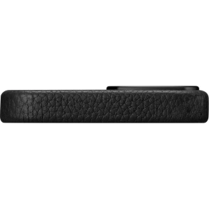 Wholesale iCarer Litchi Premium Leather MagSafe Apple iPhone 14 Plus / 15 Plus black - ICR371 - {ean13} - Hurt