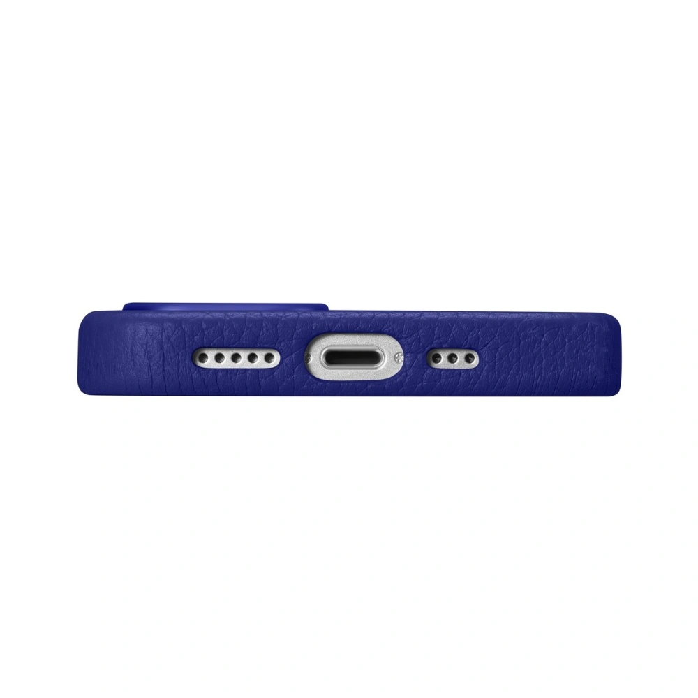 Hurtownia GSM - Etui iCarer Litchi Premium Bőr MagSafe Apple iPhone 14 Plus / 15 Plus sötétkék - ICR372 - {ean13} - Hurt