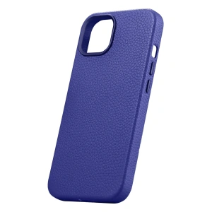 Wholesale iCarer Litchi Premium Leather MagSafe Apple iPhone 14 Plus / 15 Plus dark blue - ICR372 - {ean13} - Hurt