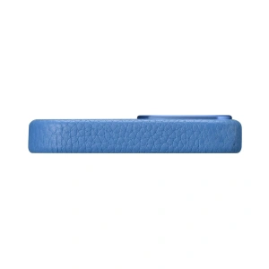 Wholesale iCarer Litchi Premium Leather MagSafe Apple iPhone 14 Plus / 15 Plus light blue - ICR373 - {ean13} - Hurt