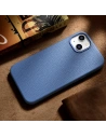 Hurtownia GSM - Etui iCarer Litchi Premium Leather MagSafe Apple iPhone 14 Plus / 15 Plus světle modrá - ICR373 - {ean13} - Hurt