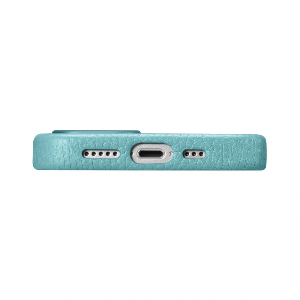 Hurtownia GSM - Etui iCarer Litchi Premium Leather MagSafe Apple iPhone 14 Plus / 15 Plus zielony - ICR374 - {ean13} - Hurt