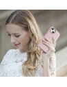 Wholesale iCarer Litchi Premium Leather MagSafe Apple iPhone 14 Plus / 15 Plus pink - ICR375 - {ean13} - Hurt